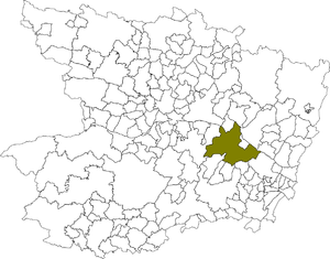 Situation dans le département
