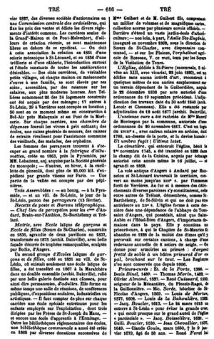 Dictionnaire Célestin Port de 1878, page 616.