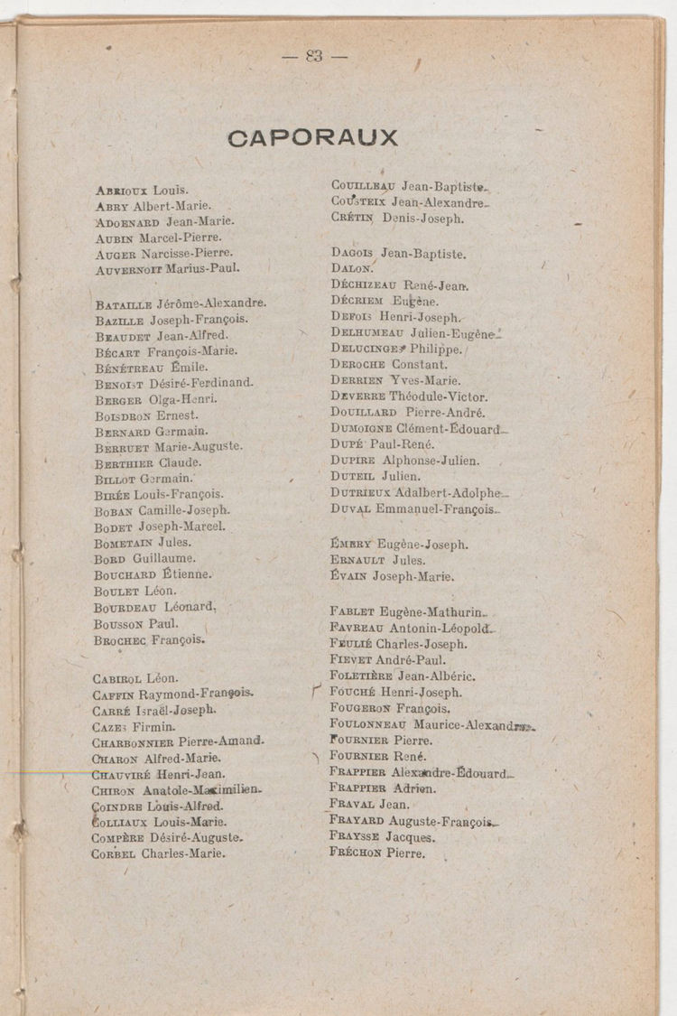 Page 83 de Historique du 6e régiment du génie - Guerre 1914 1918.