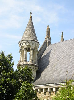 Photographie de la chapelle Sainte-Barbe des Mines.