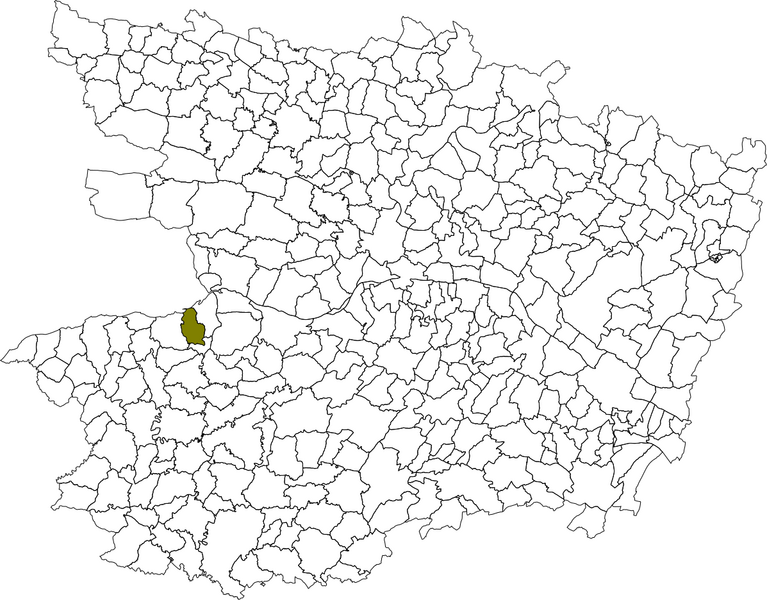 Fichier:Carte situation commune saintlaurentdumottay.png