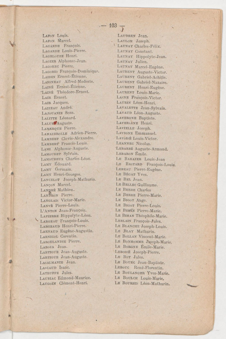 Page 103 de Historique du 6e régiment du génie - Guerre 1914 1918.
