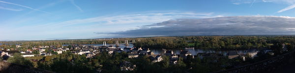 La vallée de la Loire à Montjean-sur-Loire