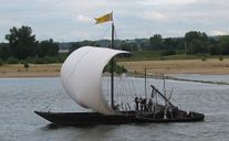 Photographie d'un bateaux de Loire.