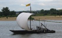 Photographie d'un bateaux de Loire.