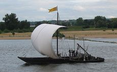 Photographie d'un bateaux de Loire