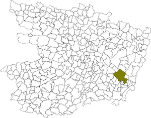 Situation dans le département