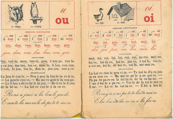 Pages 2 et 3 du livret de lecture de J. Stal.
