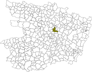 Situation dans le département