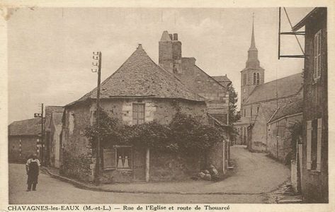 Carte postale ancienne.