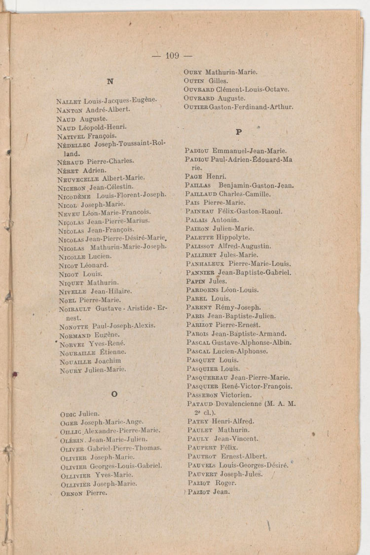 Page 109 de Historique du 6e régiment du génie - Guerre 1914 1918.