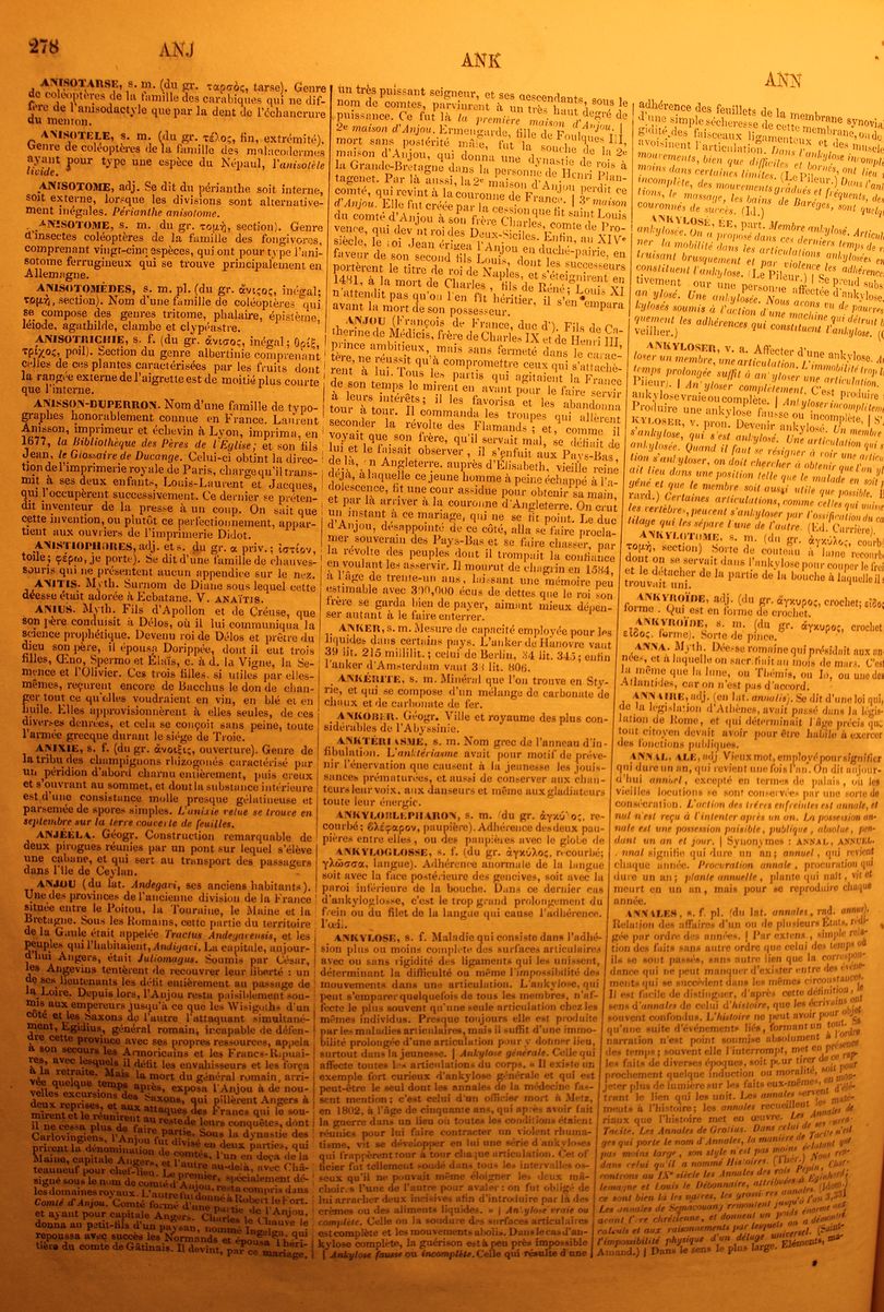 Page 278 du dictionnaire La Châtre.