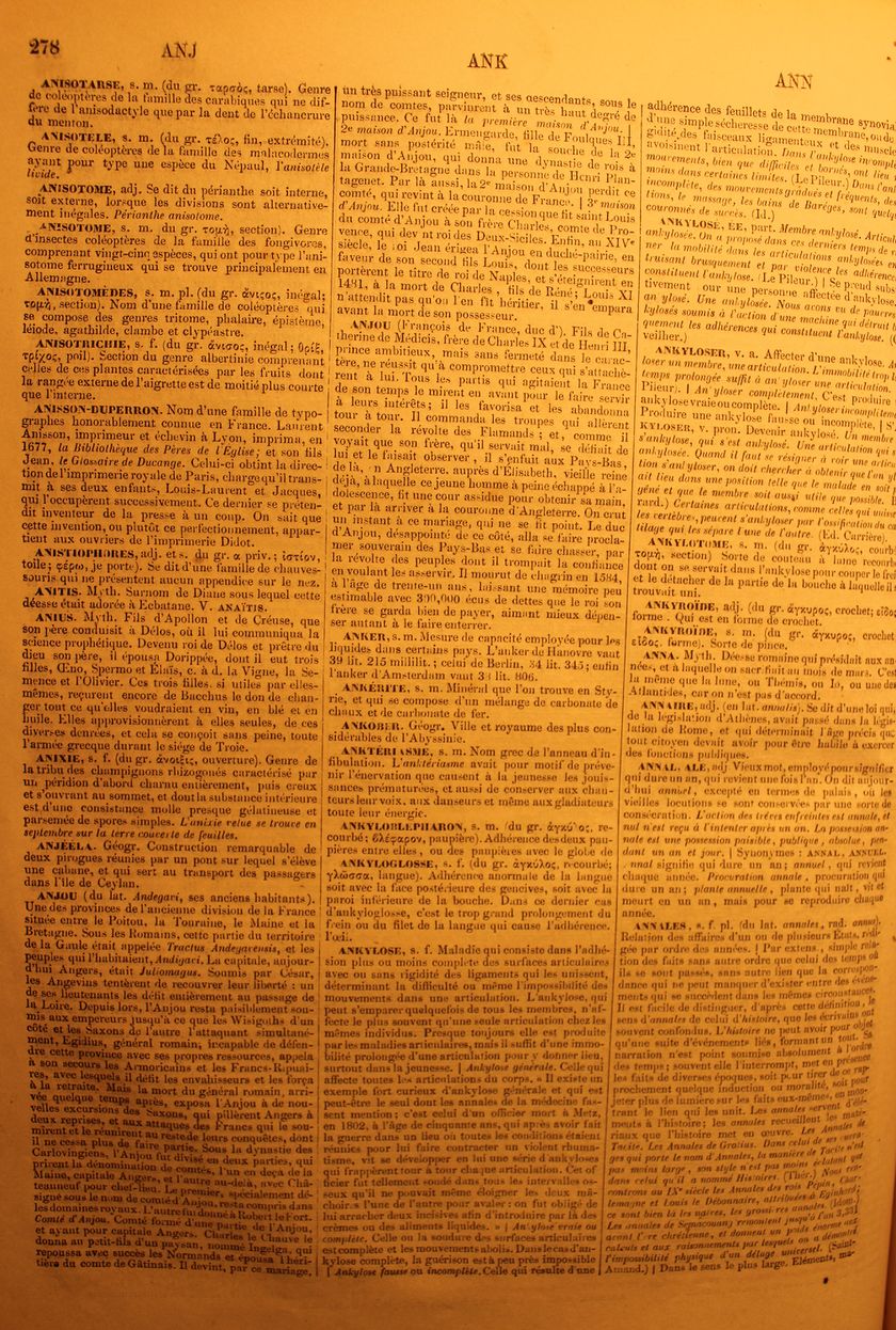Page 278 du dictionnaire La Châtre.