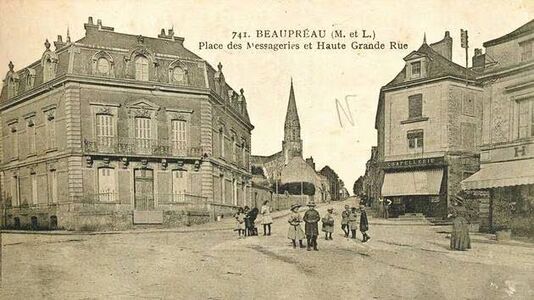 Carte postale ancienne.