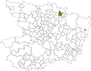 Situation dans le département
