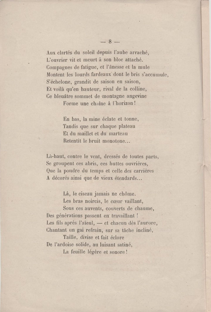 Inondation des ardoisières d'Angers en 1856 par Julien Daillière.