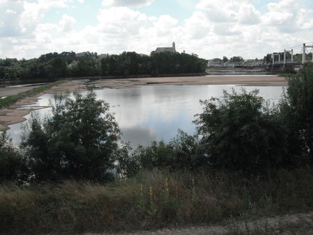 Photographie de la Loire à Montjean-sur-Loire.