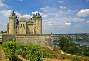 Photographie du château de Saumur.