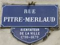 Rue Pitre-Merlaud à Angers.