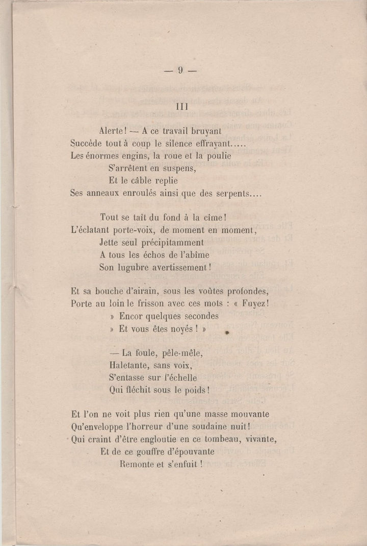 Inondation des ardoisières d'Angers en 1856 par Julien Daillière.