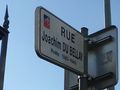 Rue Du Bellay à Angers.