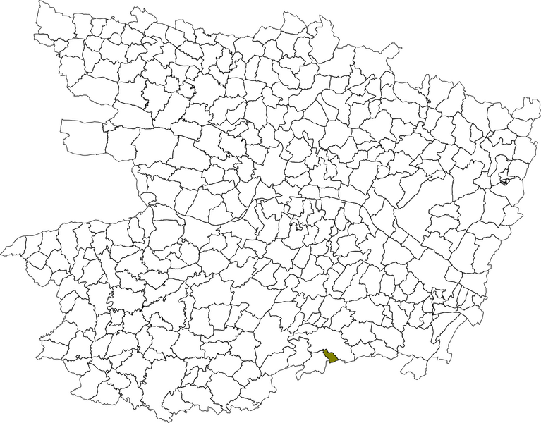 Fichier:Carte situation commune passavantsurlayon.png