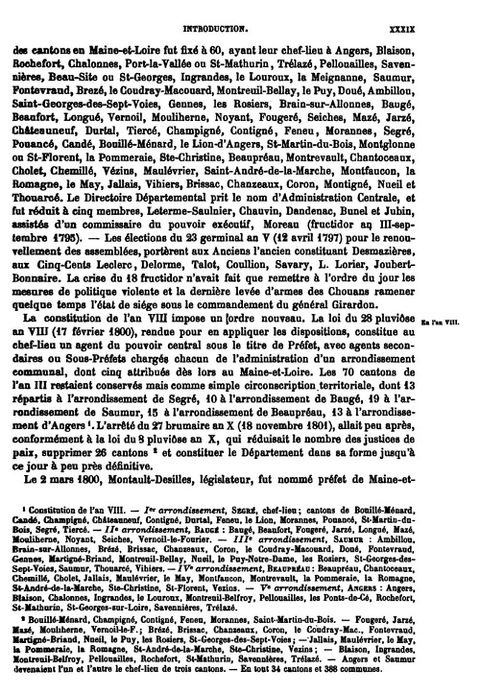 Dictionnaire Célestin Port de 1874, page XXXIX.