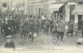 Départ le 5 août 1914