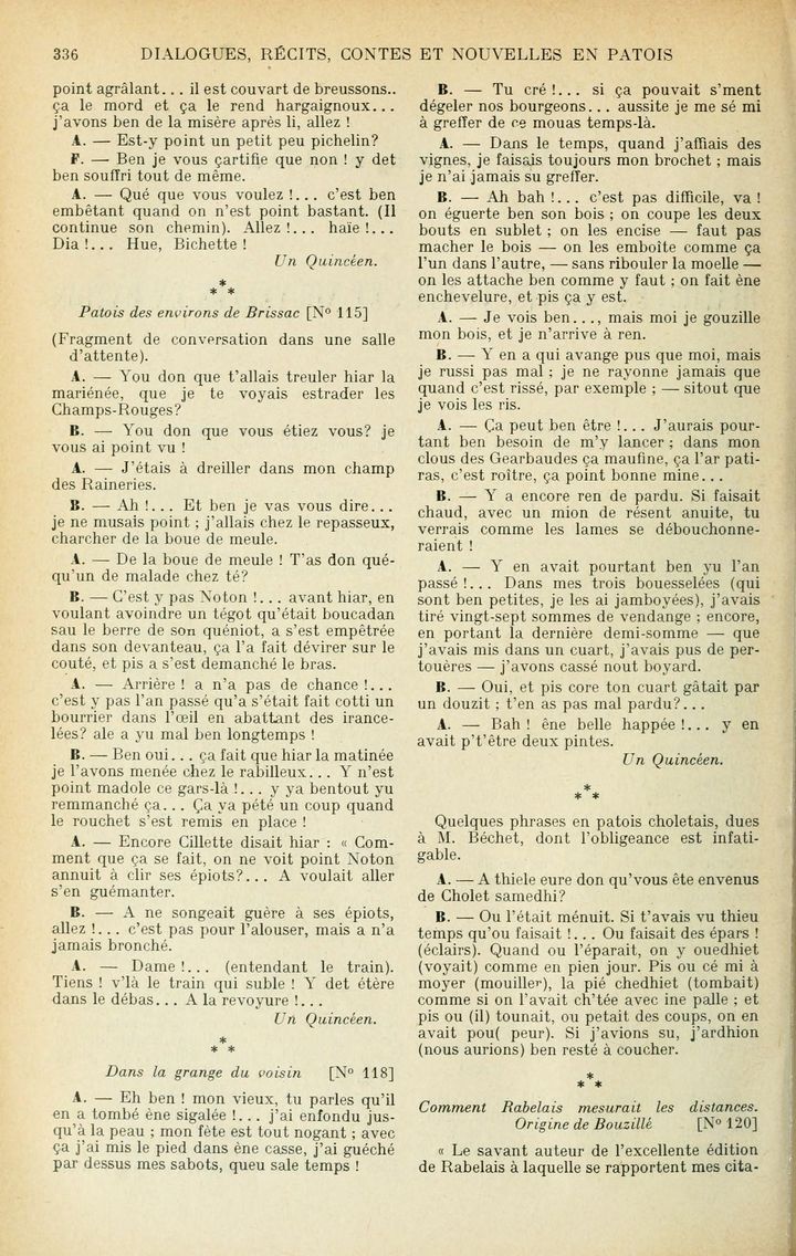Page 336 du tome second du glossaire.