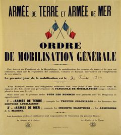 Ordre de mobilisation.