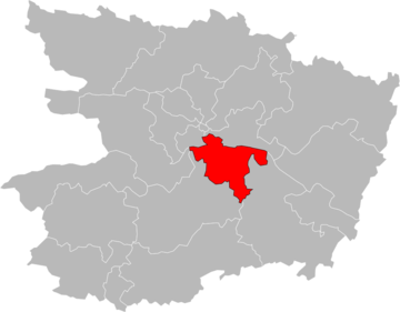 Carte de situation du canton