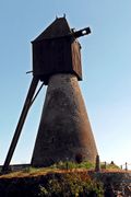 Photographie du moulin-cavier des Quatre Croix (Saint-Saturnin).