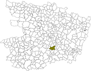 Situation dans le département