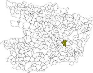 Situation dans le département