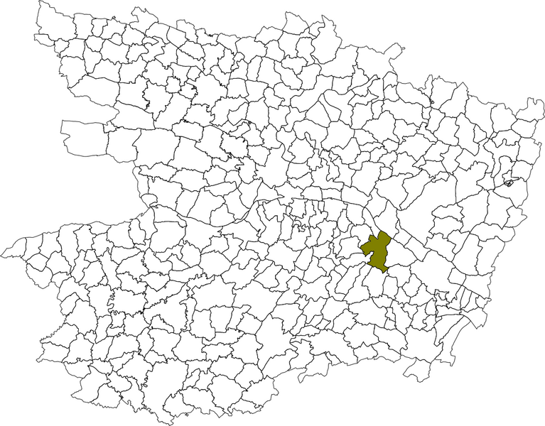 Fichier:Carte situation commune gennes.png