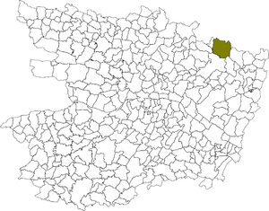 Situation dans le département