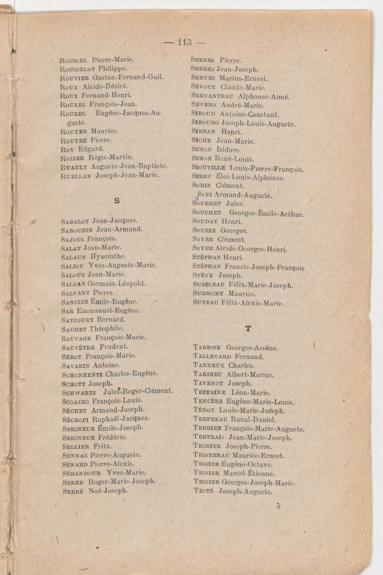 Page 113 de Historique du 6e régiment du génie - Guerre 1914 1918.