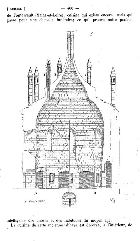 Page 466 du Dictionnaire d'architecture de Viollet le Duc.