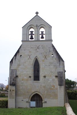 Photographie de l'église Saint-Sulpice de Rou.