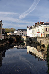 Photographie de l'Oudon à Segré.
