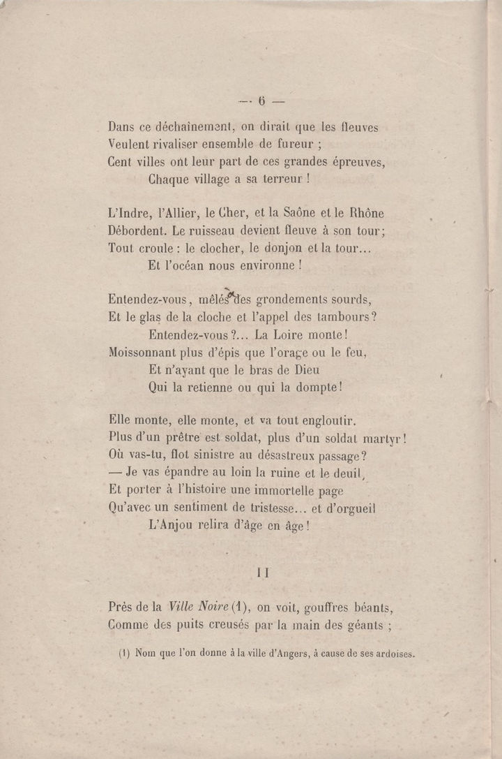 Inondation des ardoisières d'Angers en 1856 par Julien Daillière.