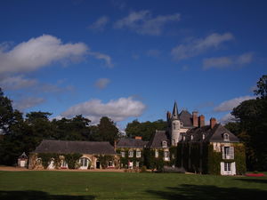 Photographie du château du Plessis Anjou.