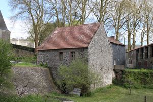 Photographie du moulin du Bas-Plessis.