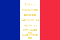 Drapeau du 135e régiment d'infanterie.
