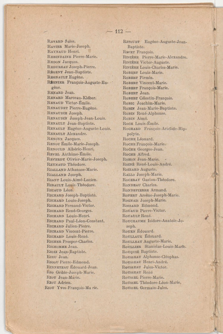 Page 112 de Historique du 6e régiment du génie - Guerre 1914 1918.