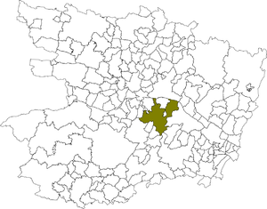 Situation dans le département