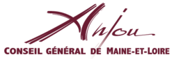 Logo 2009 du conseil général de Maine-et-Loire.