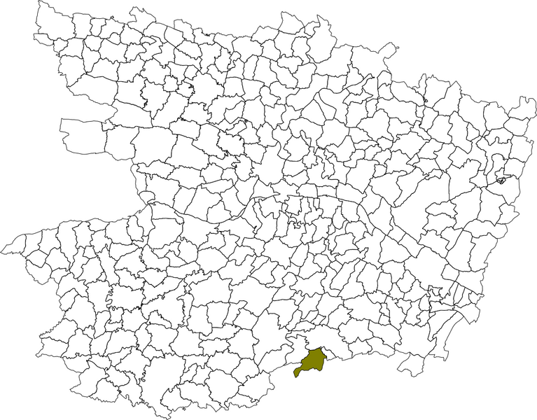 Fichier:Carte situation commune cleresurlayon.png