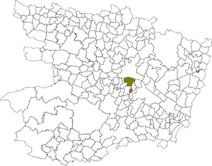 Situation dans le département
