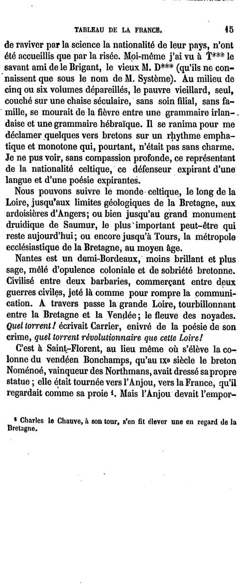 Page 15 du Tableau de la France de Michelet.
